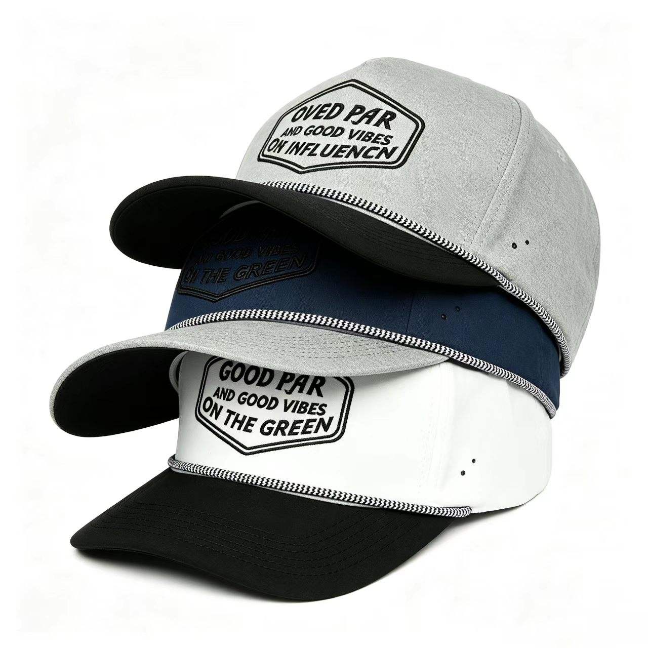 Good Par Golf Snapback Cap – Badge Embroidery | OEM Custom
