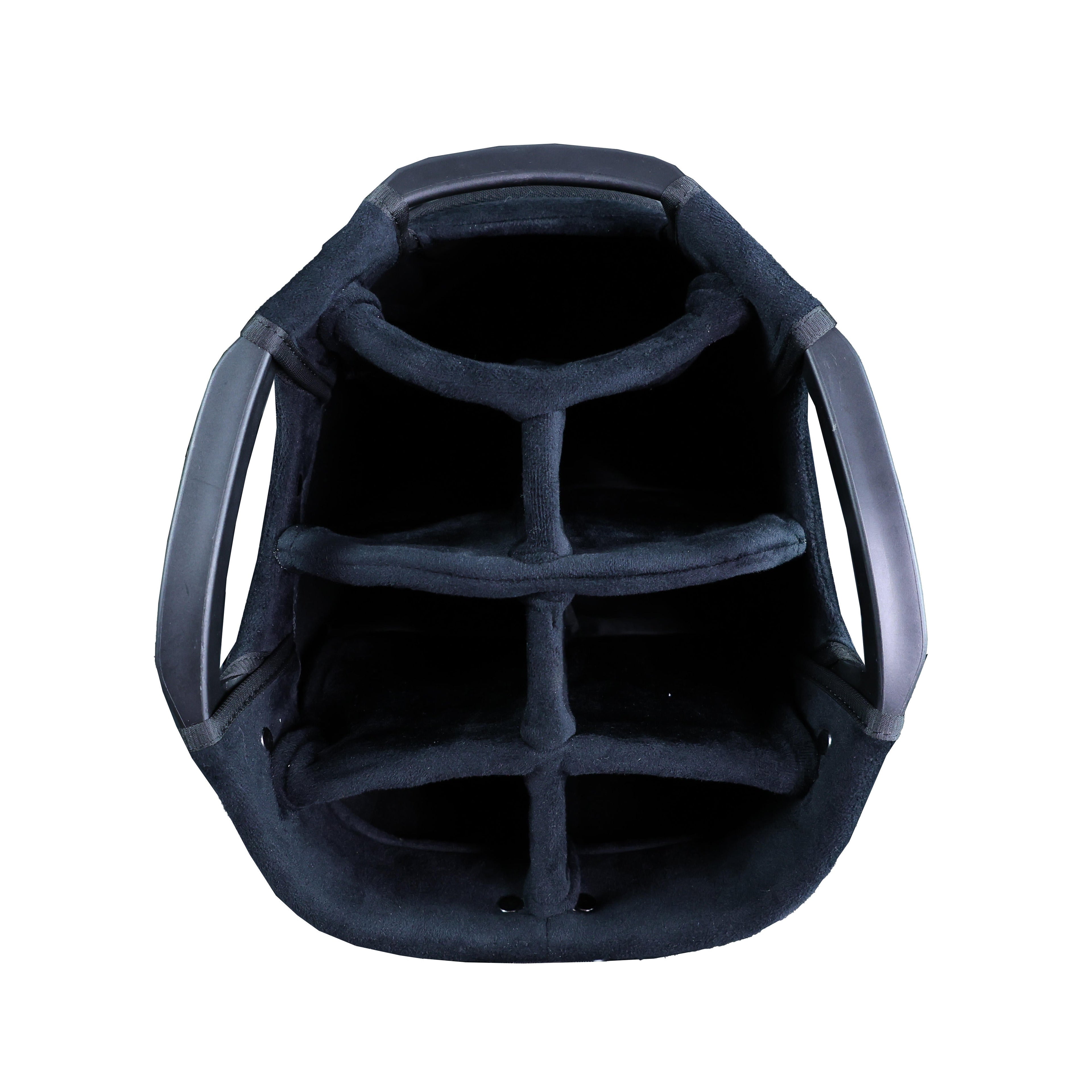 6-Way Top Divider Golf Cart Bag - Top Divider View
