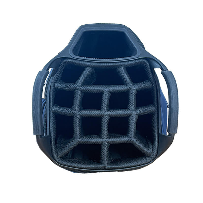 14-Way Top Diagonal Two-Tone Golf Cart Bag - Angle View Right