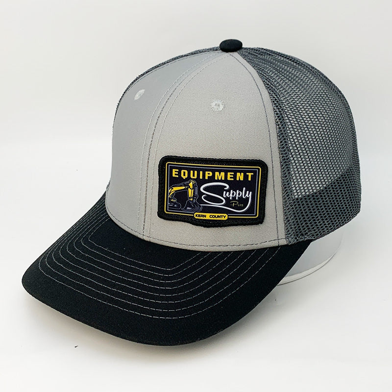 Custom Richardson 112 Style Two-Tone Trucker Hat with PVC Logo Patch