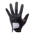 Multi-Color Deerskin Golf Glove with Micro-Perforated Fingers and Elastic Vent Trim