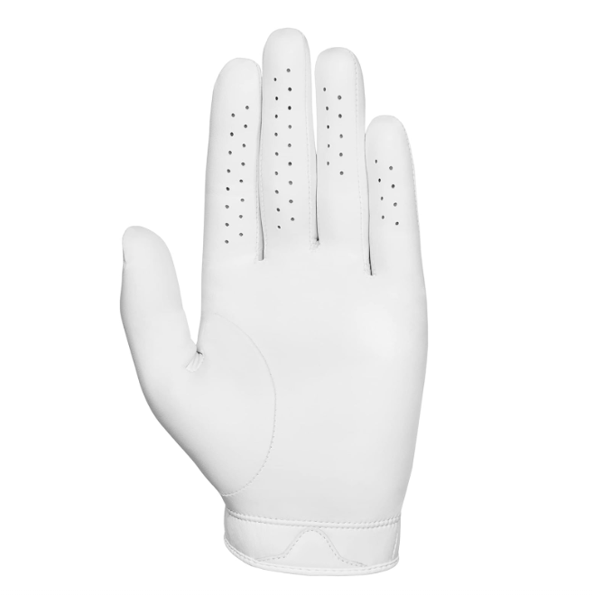 Full Grain Deerskin Golf Glove with Custom Logo and Breathable Perforations