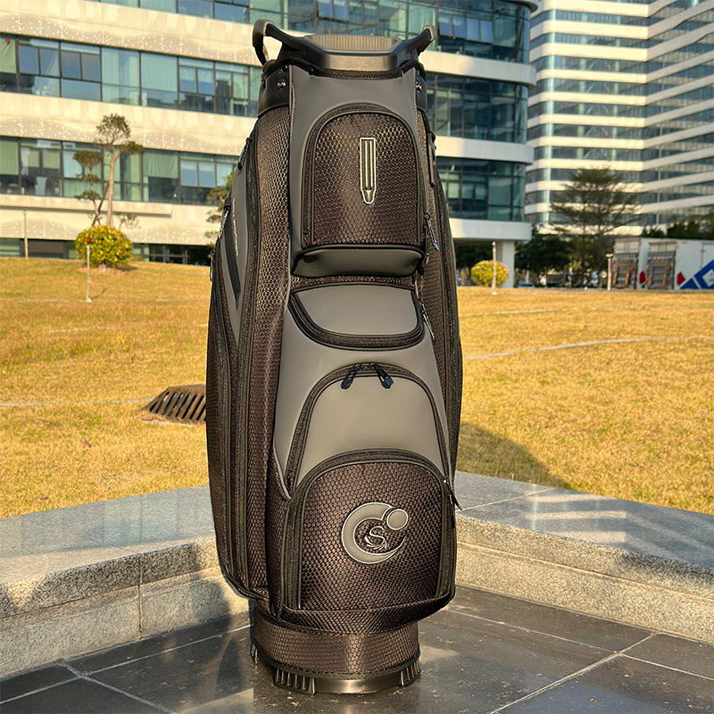 Lightweight Waterproof Golf Cart Bag - Front View