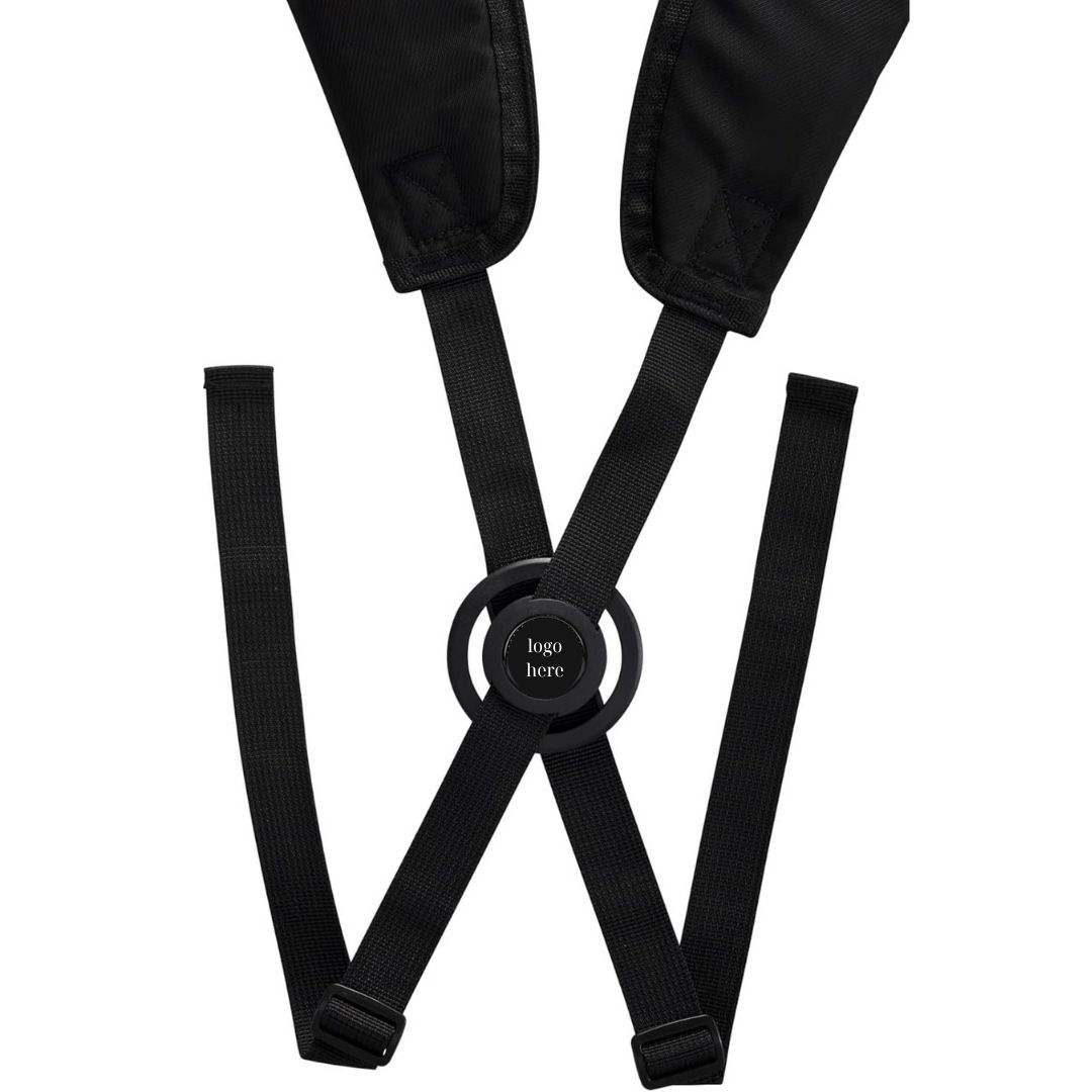 Lightweight Golf Stand Bag with 4-Way Divider Dual Strap System and Multi-Pocket in Black White Red