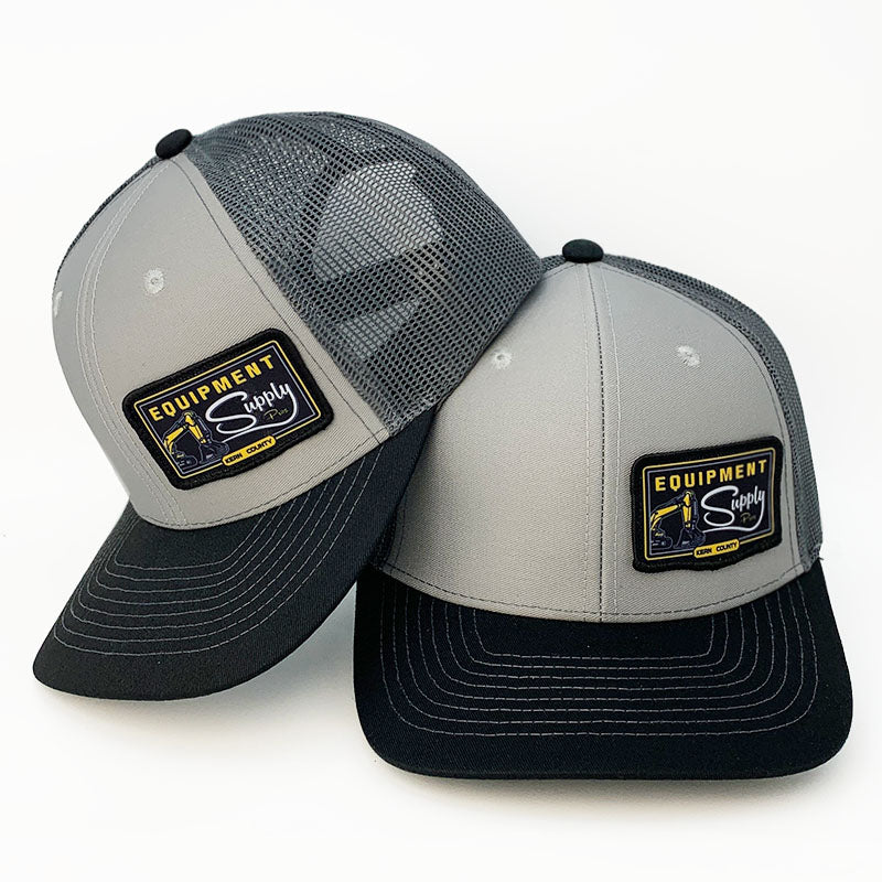 Custom Richardson 112 Style Two-Tone Trucker Hat with PVC Logo Patch