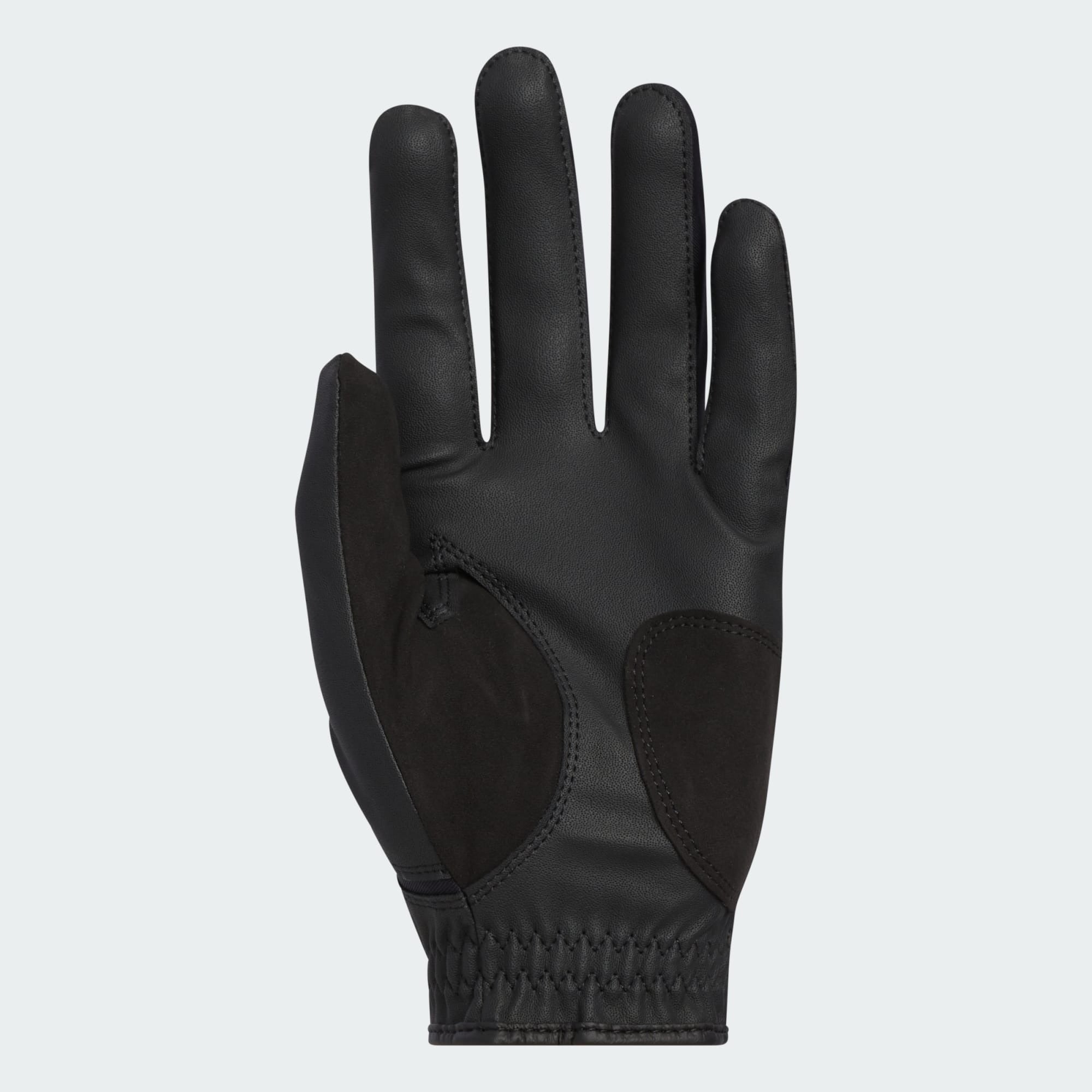 Premium All Black Kangaroo Leather Golf Glove Luxury Matte Finish with White Option OEM ODM for Golf Clubs