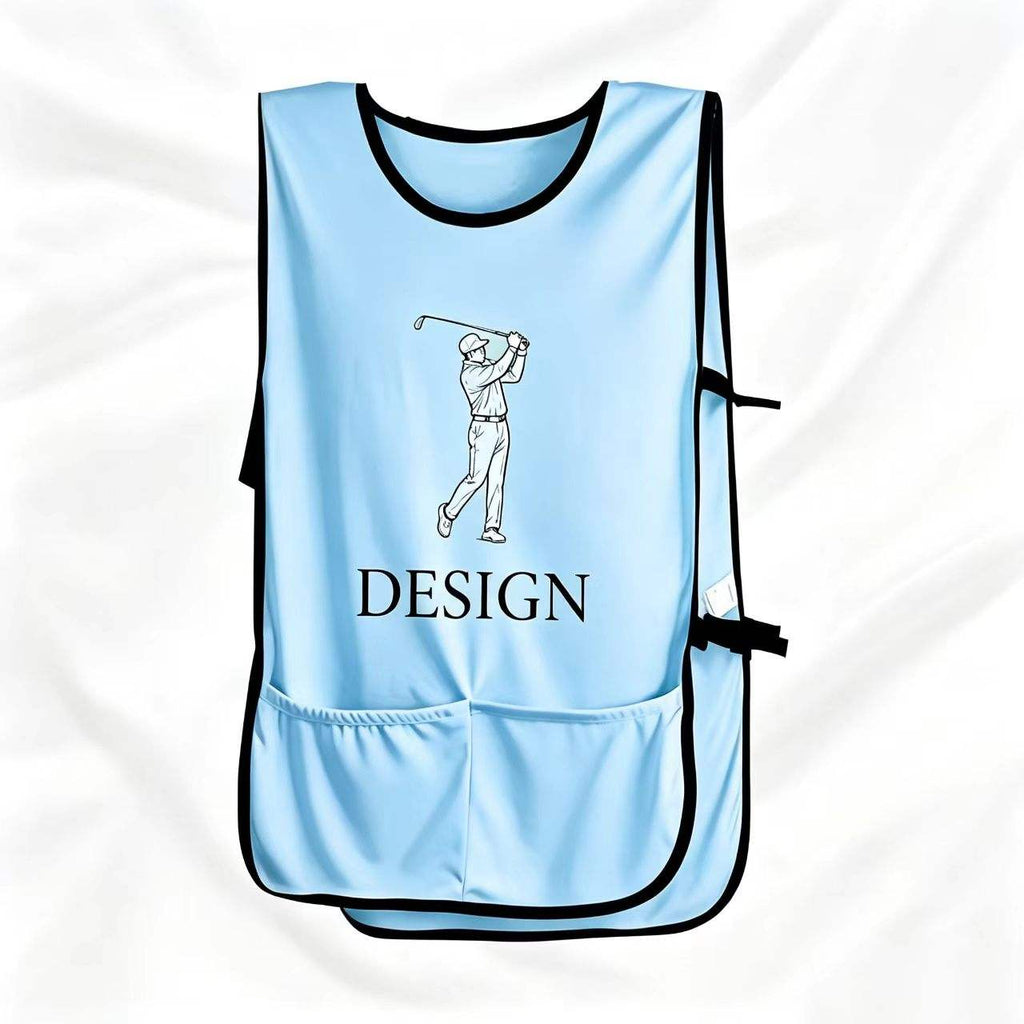 ODM custom design caddie bib golf tournament sample