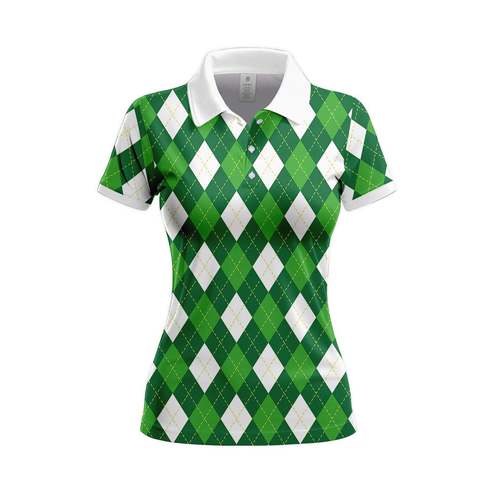 Novelty Print Women's Golf Polo Shirt UPF 50 Moisture Wicking
