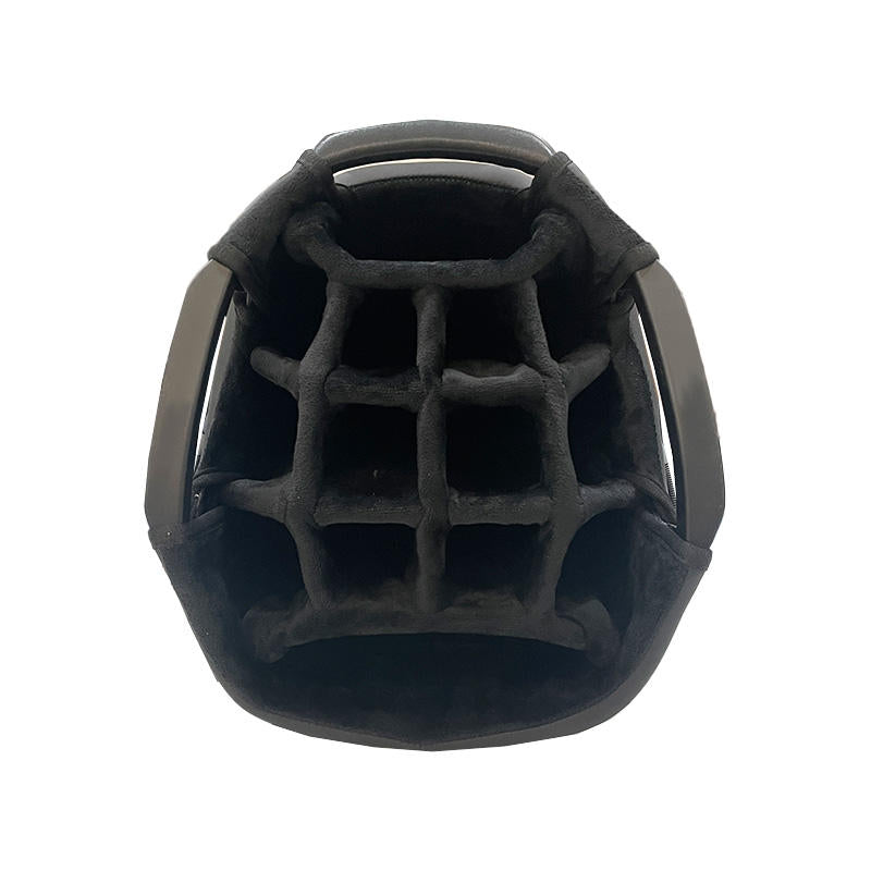 14-Way Full Divider Golf Cart Bag Navy Blue - Top Divider View