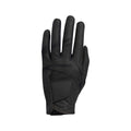 Premium All Black Kangaroo Leather Golf Glove Luxury Matte Finish with White Option OEM ODM for Golf Clubs