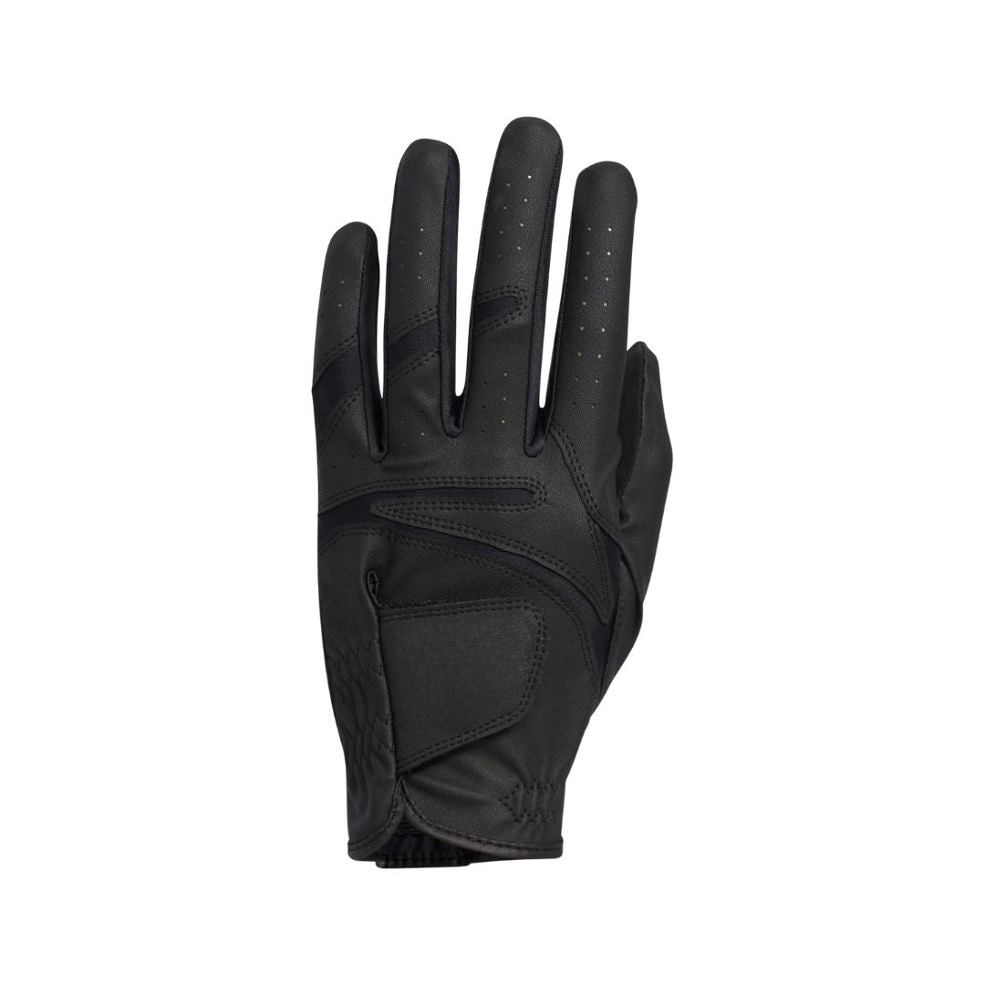 Premium All Black Kangaroo Leather Golf Glove Luxury Matte Finish with White Option OEM ODM for Golf Clubs