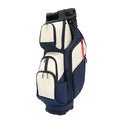 14-Way Full Divider Golf Cart Bag Navy Blue - Side View