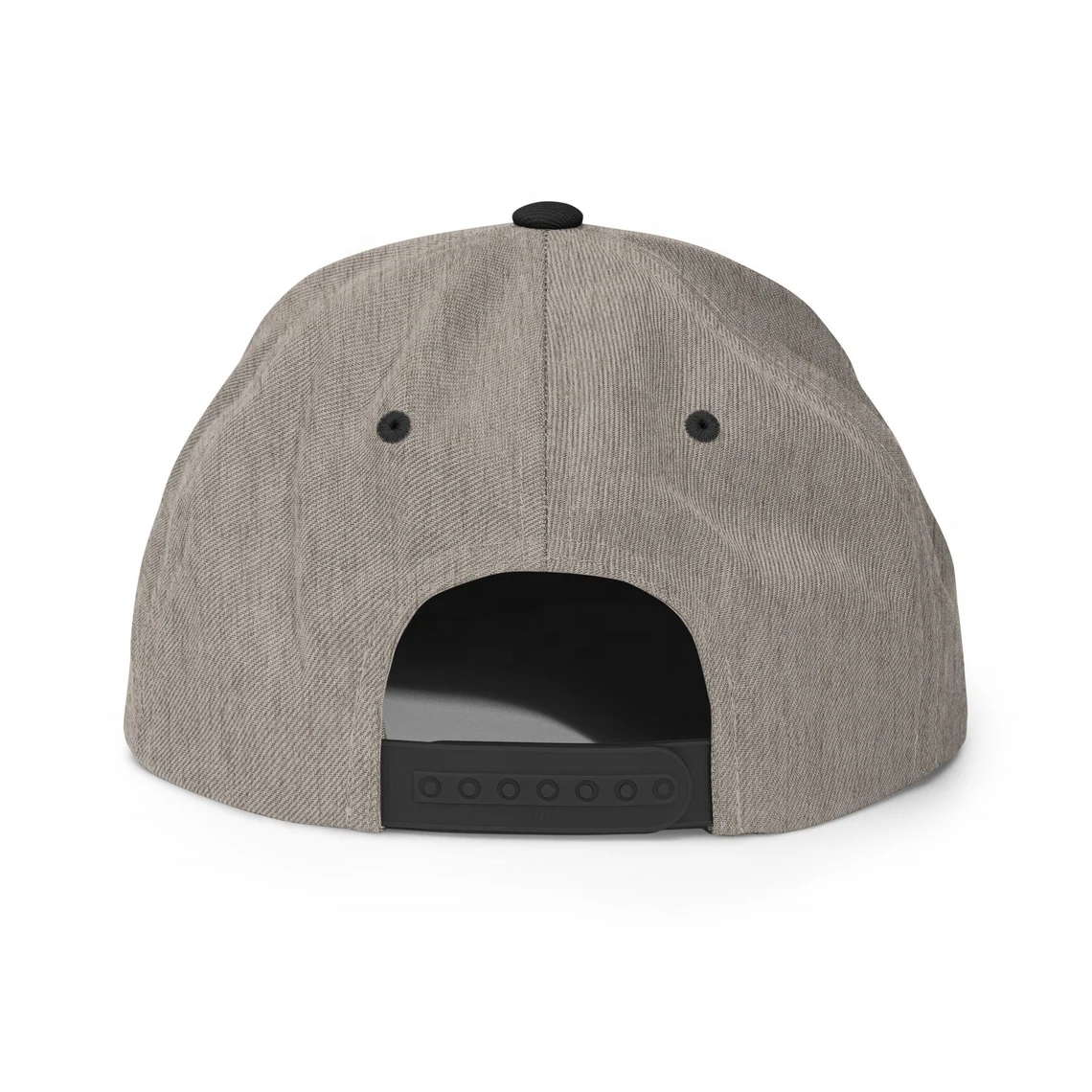 Custom Two-Tone Snapback Golf Hat OEM Embroidery Logo