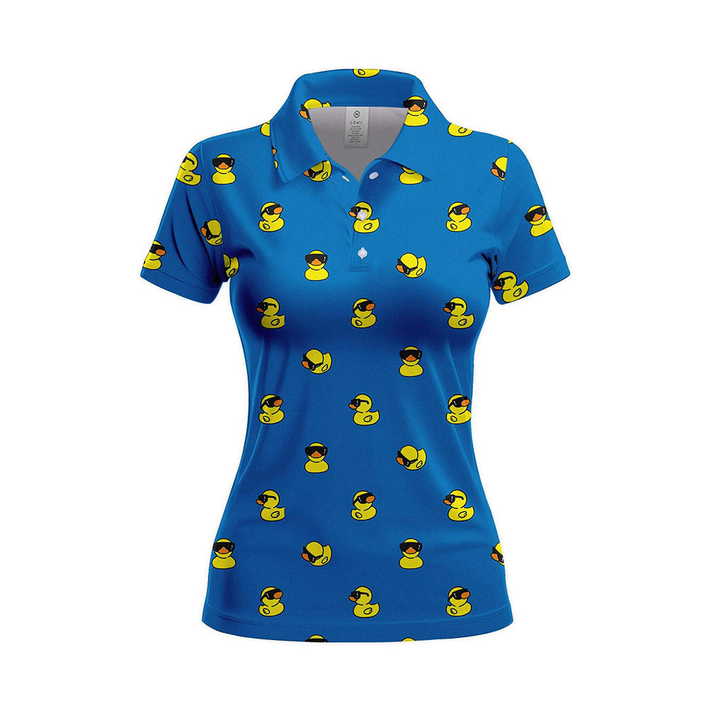 Novelty Print Women's Golf Polo Shirt UPF 50 Moisture Wicking