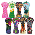 Graffiti Art Golf Driver Headcovers Novelty Prints Wholesale OEM