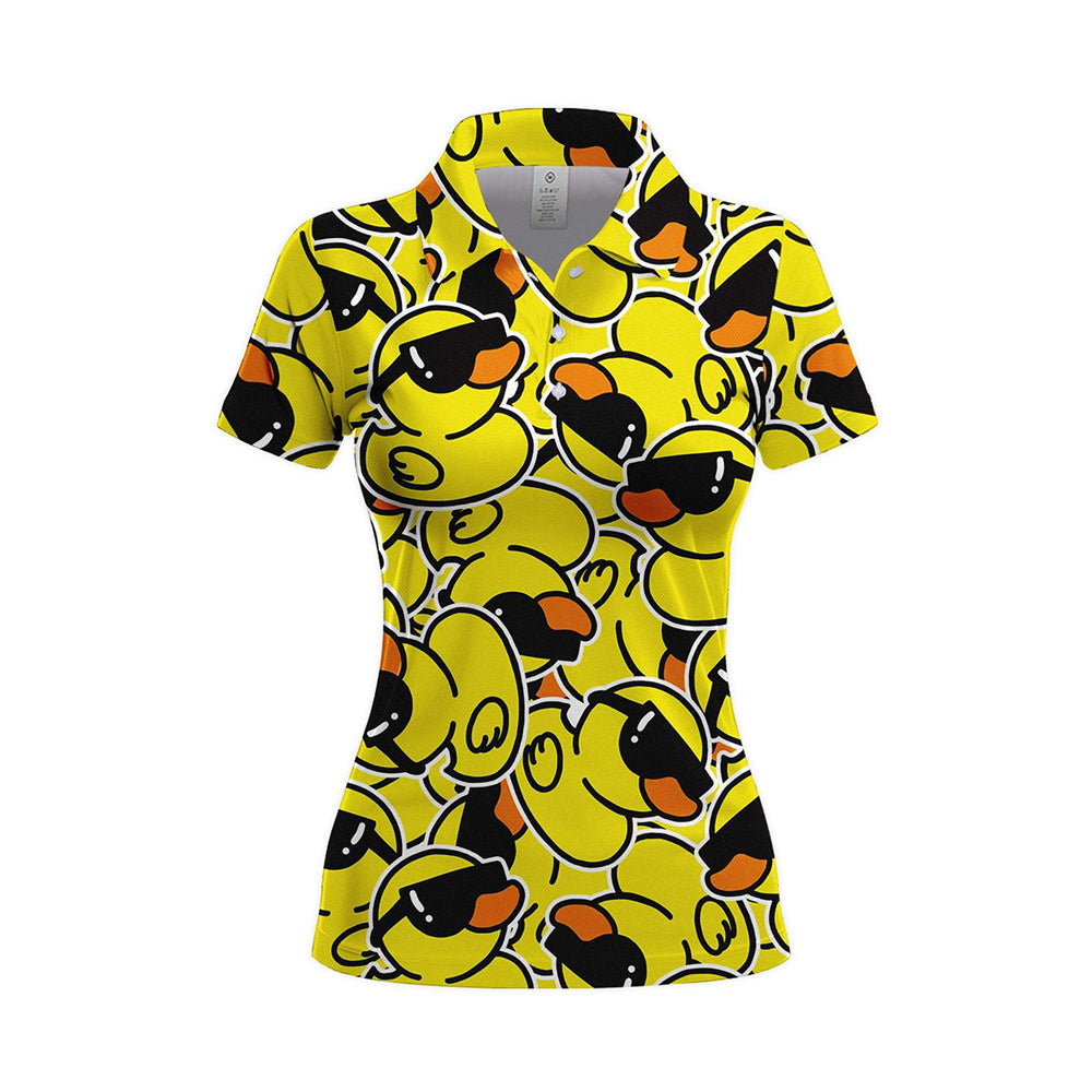 Novelty Print Women's Golf Polo Shirt UPF 50 Moisture Wicking
