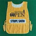 One size fits all golf caddie bib pro event quality